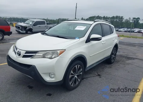 2015 Toyota Rav4 Limited from USA, damaged, VIN 2T3DFREV2FW356821